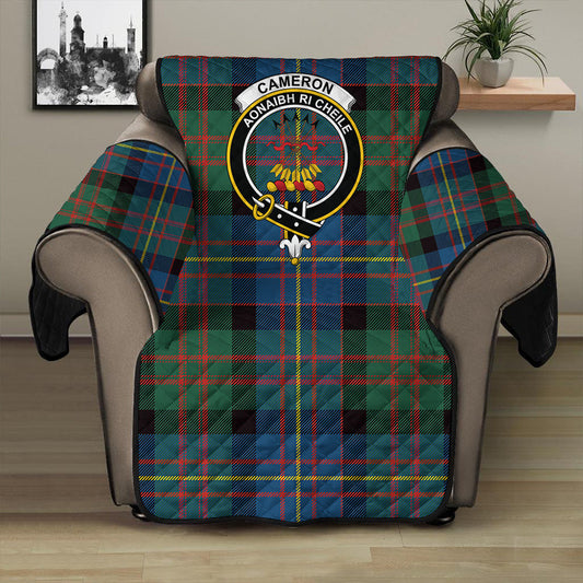 Cameron of Erracht Ancient Tartan Crest Sofa Protector