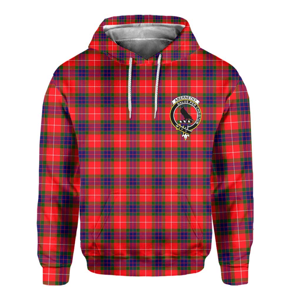 Clan Abernethy Tartan Men Hoodie Crest And Plaid Basic Style