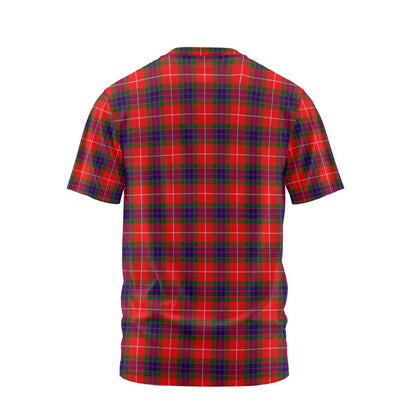 Clan Abernethy Tartan Men T Shirt Crest And Plaid Basic Style