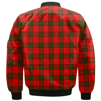 Clan Adair Tartan Men Bomber Jacket Crest And Plaid Basic Style