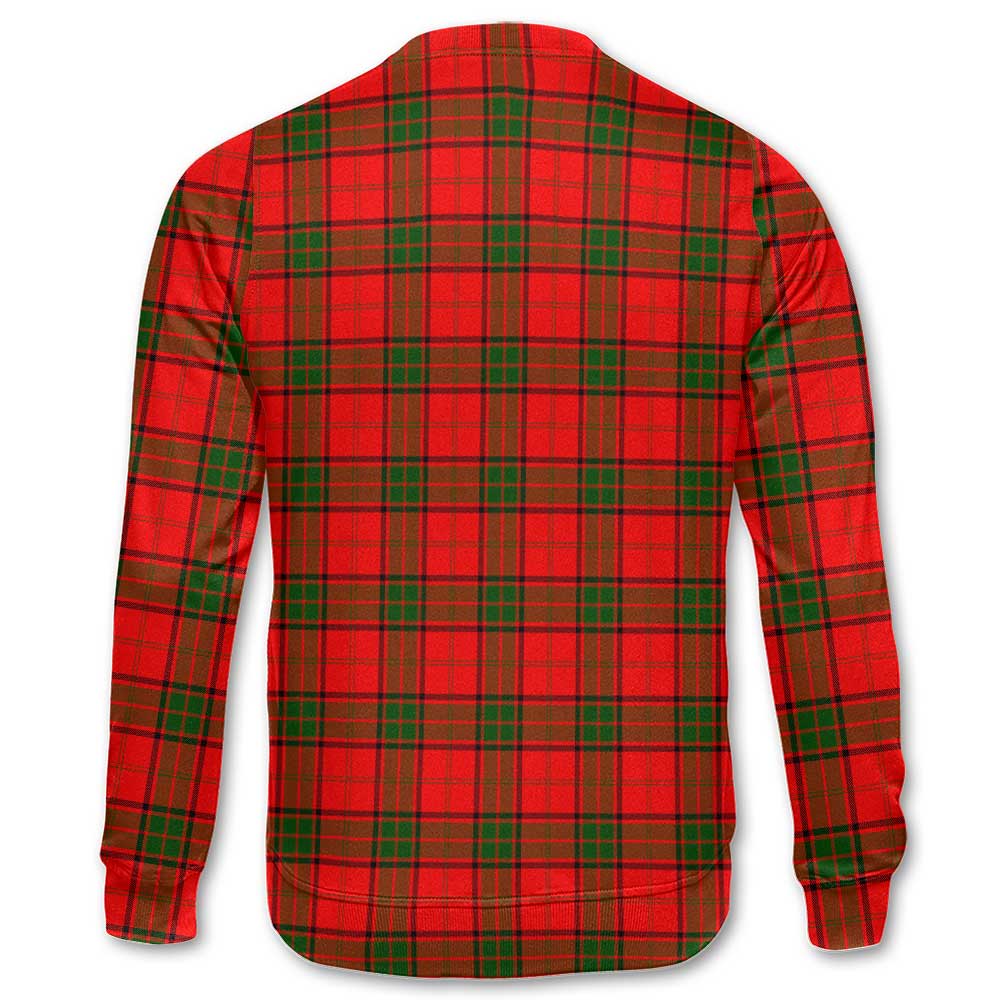 Clan Adair Tartan Men Sweatshirt Crest And Plaid Basic Style