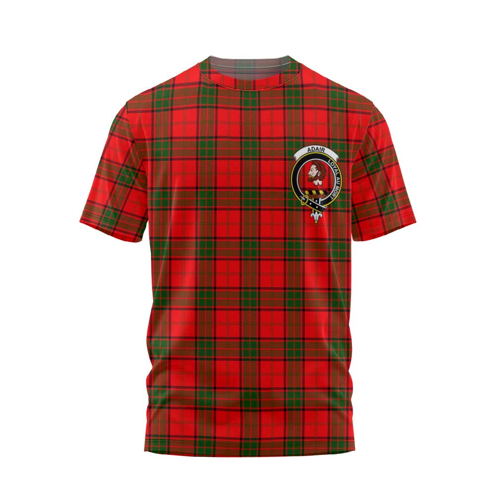 Clan Adair Tartan Men T Shirt Crest And Plaid Basic Style