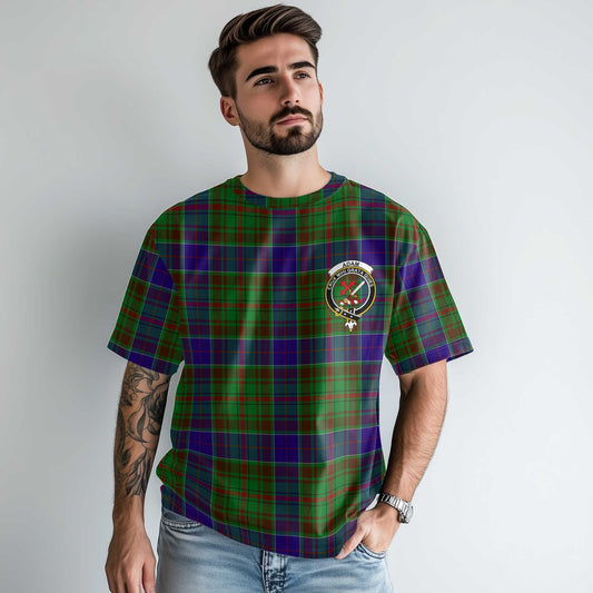 Clan Adam Tartan Men T Shirt Crest And Plaid Basic Style