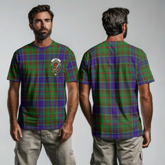 Clan Adam Tartan Men T Shirt Crest And Plaid Basic Style