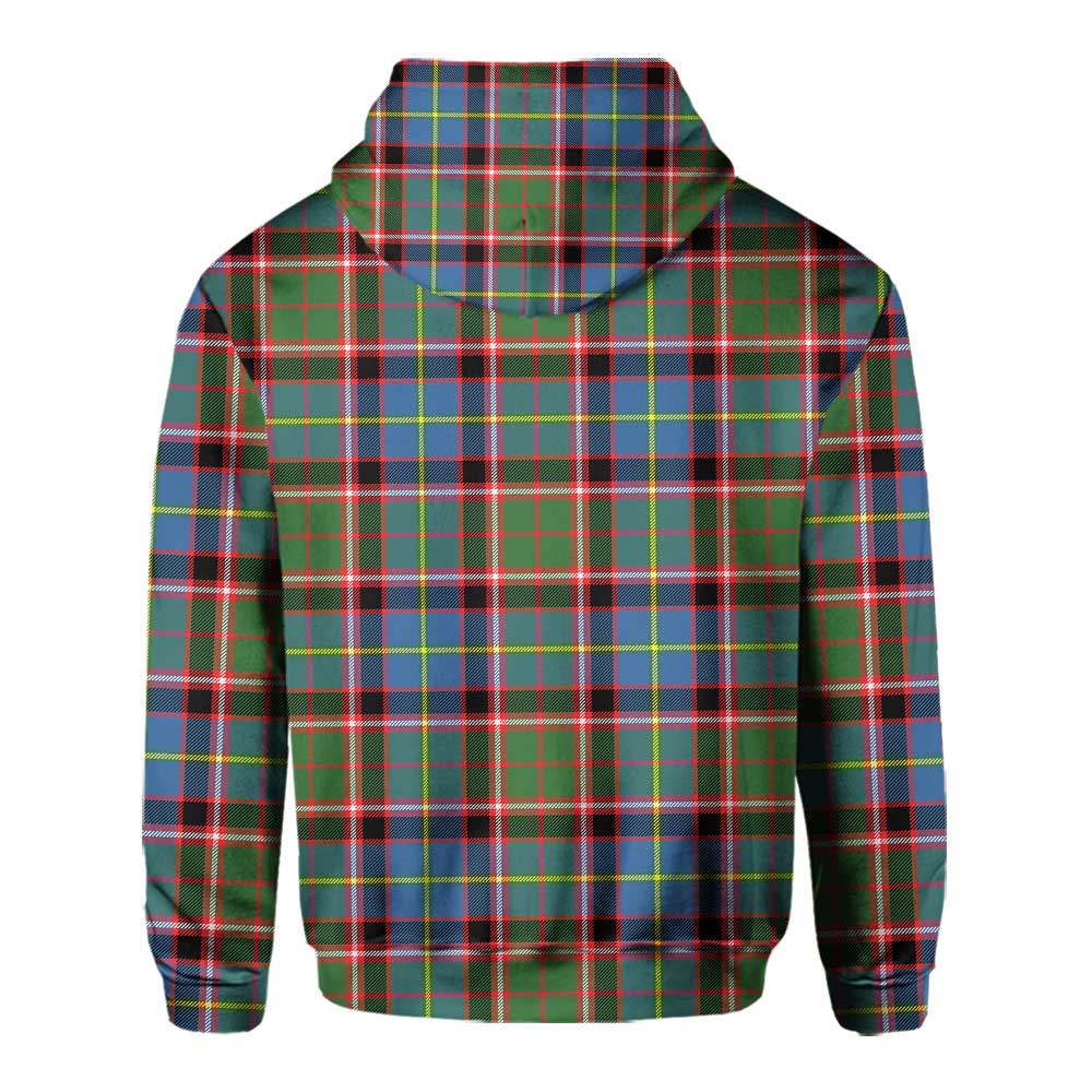 Clan Aikenhead Tartan Men Hoodie Crest And Plaid Basic Style