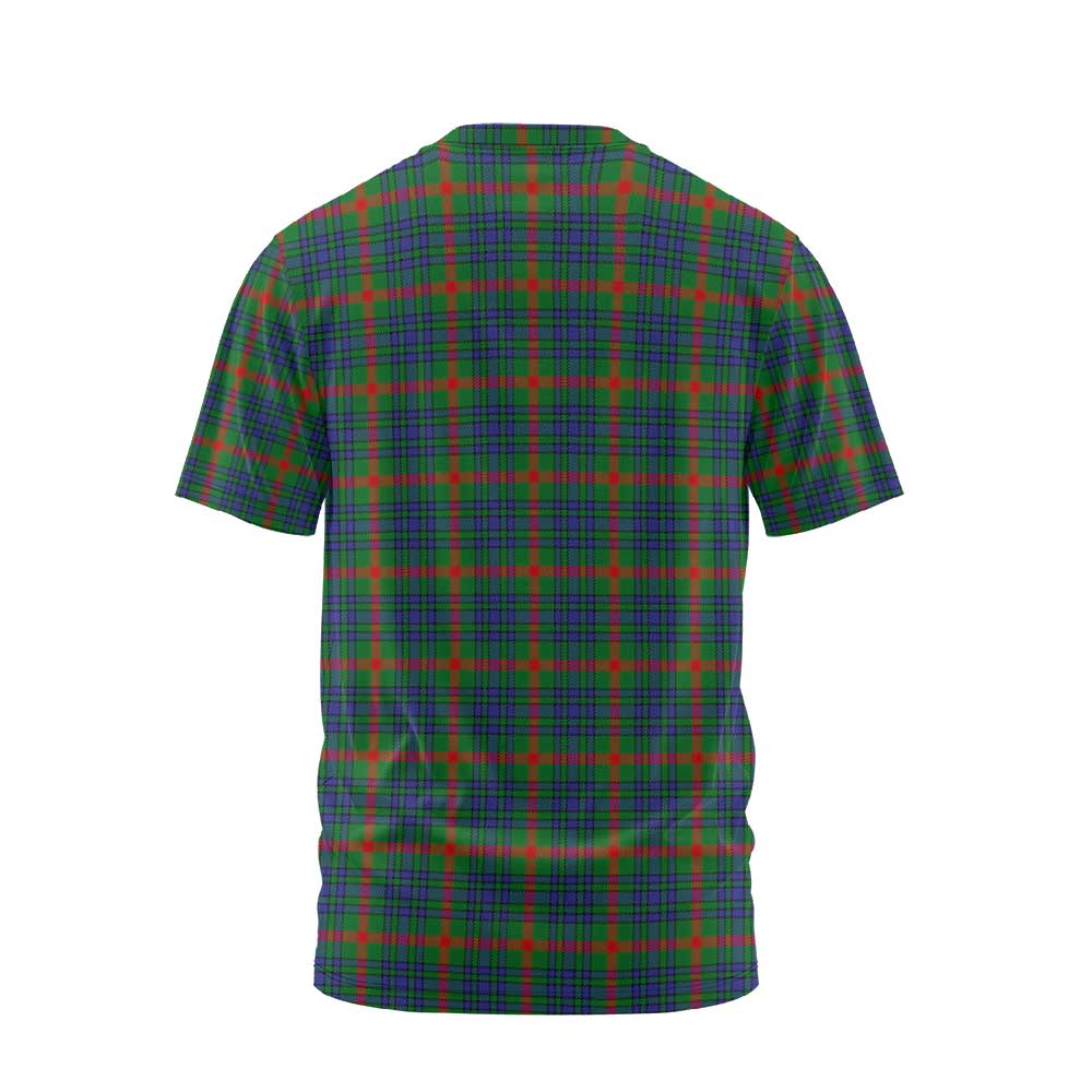 Clan Aiton Tartan Men T Shirt Crest And Plaid Basic Style