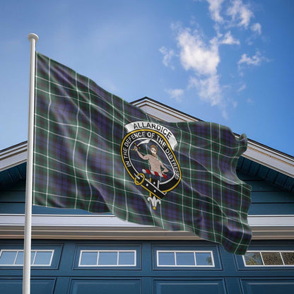 Clan Allardice Tartan Flag 1 Crest And Plaid Basic Style Tartan House Flag Crest And Plaid Basic Style