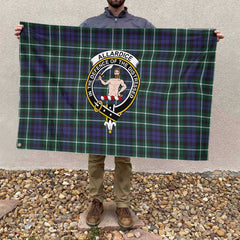 Clan Allardice Tartan Flag Crest And Plaid Basic Style