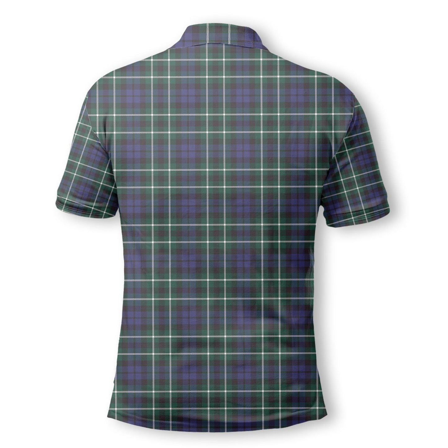 Clan Allardice Tartan Golf Men Polo Shirt Crest And Plaid Basic Style