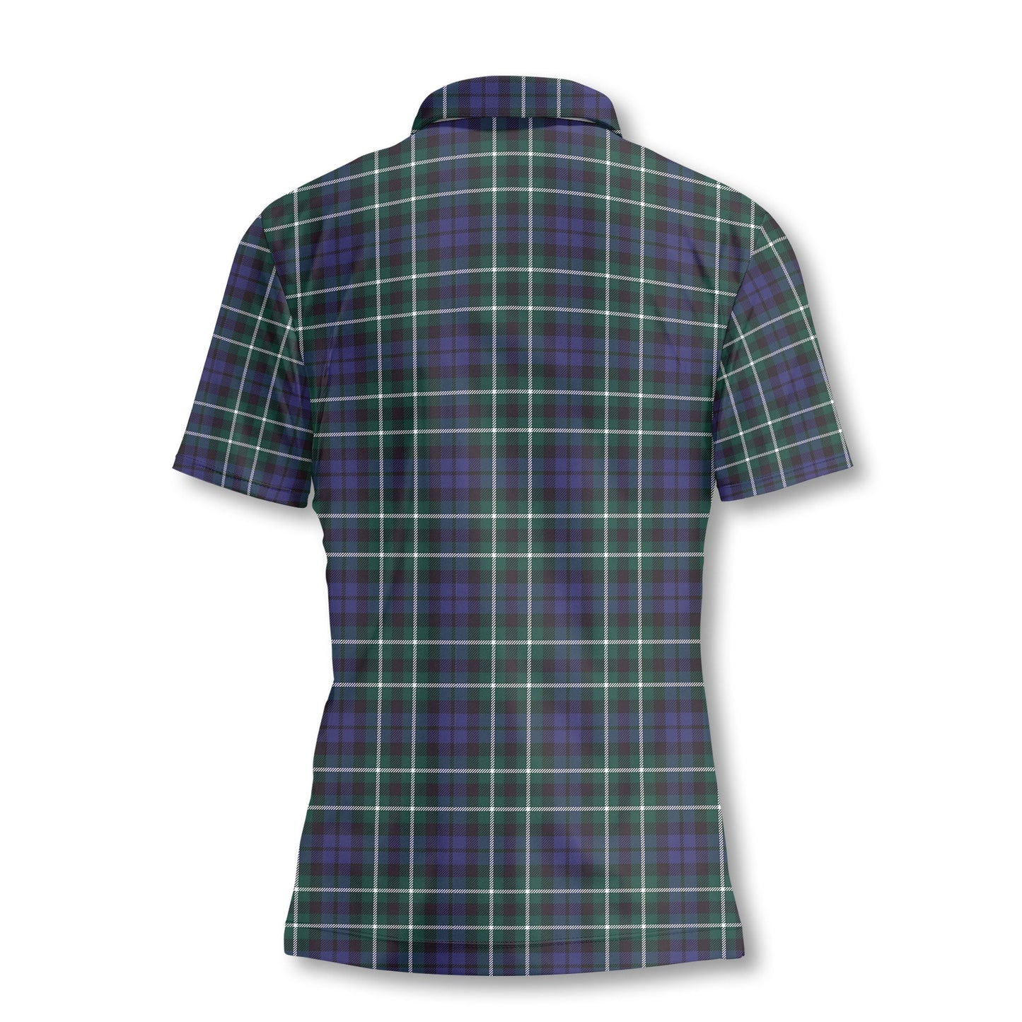 Clan Allardice Tartan Women Polo Shirt Crest And Plaid Basic Style