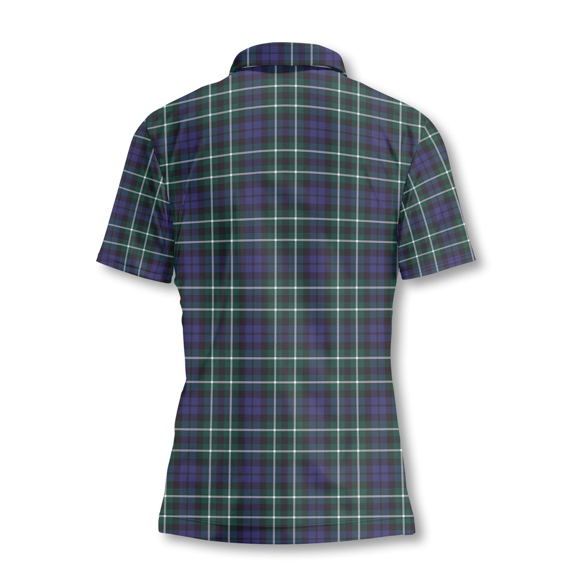 Clan Allardice Tartan Women Polo Shirt Crest And Plaid Basic Style