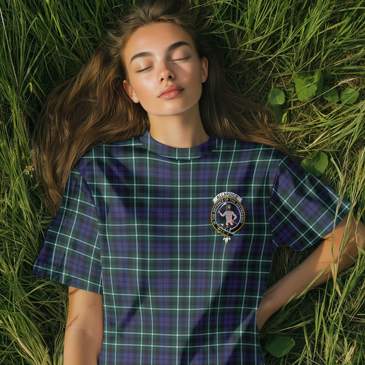 Clan Allardice Tartan Women T Shirt Crest And Plaid Basic Style