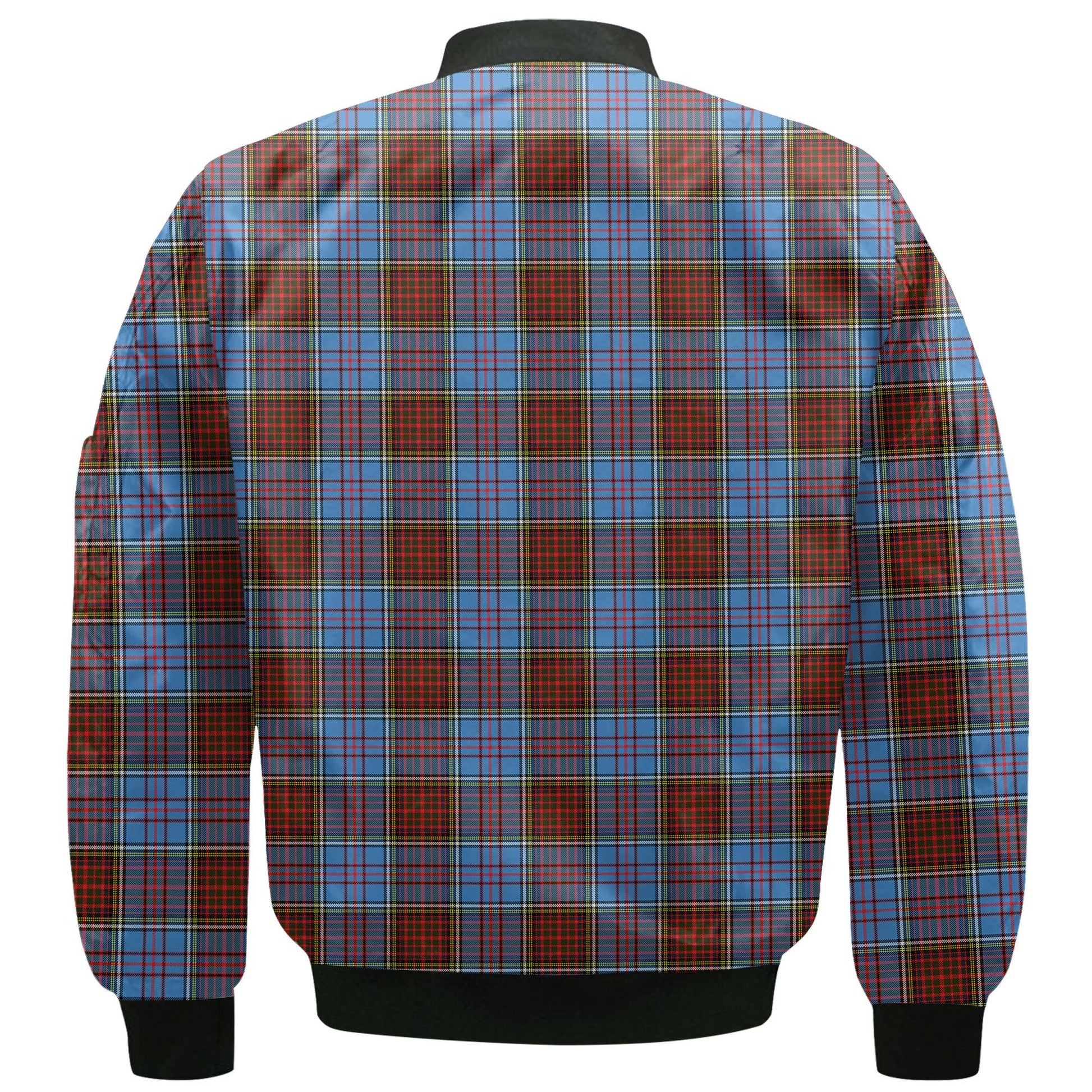 Clan Anderson Tartan Men Bomber Jacket Crest And Plaid Basic Style