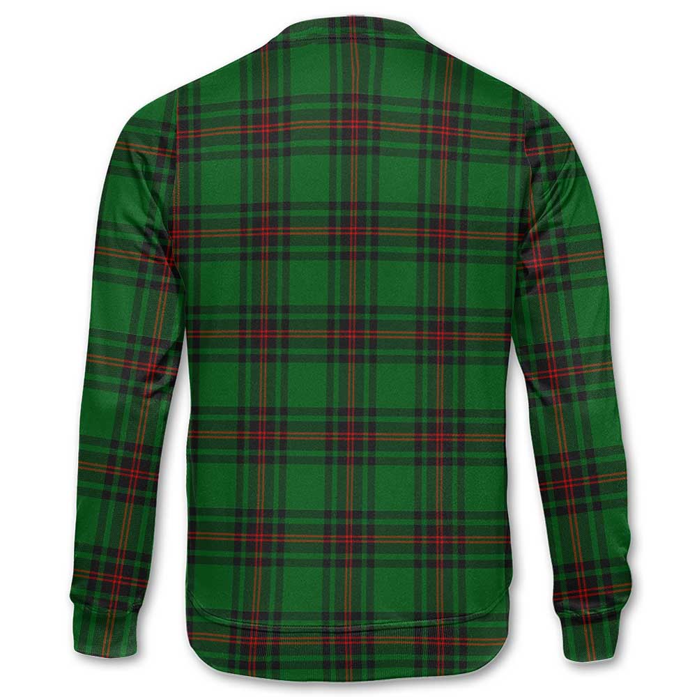 Clan Anstruther Tartan Men Sweatshirt Crest And Plaid Basic Style