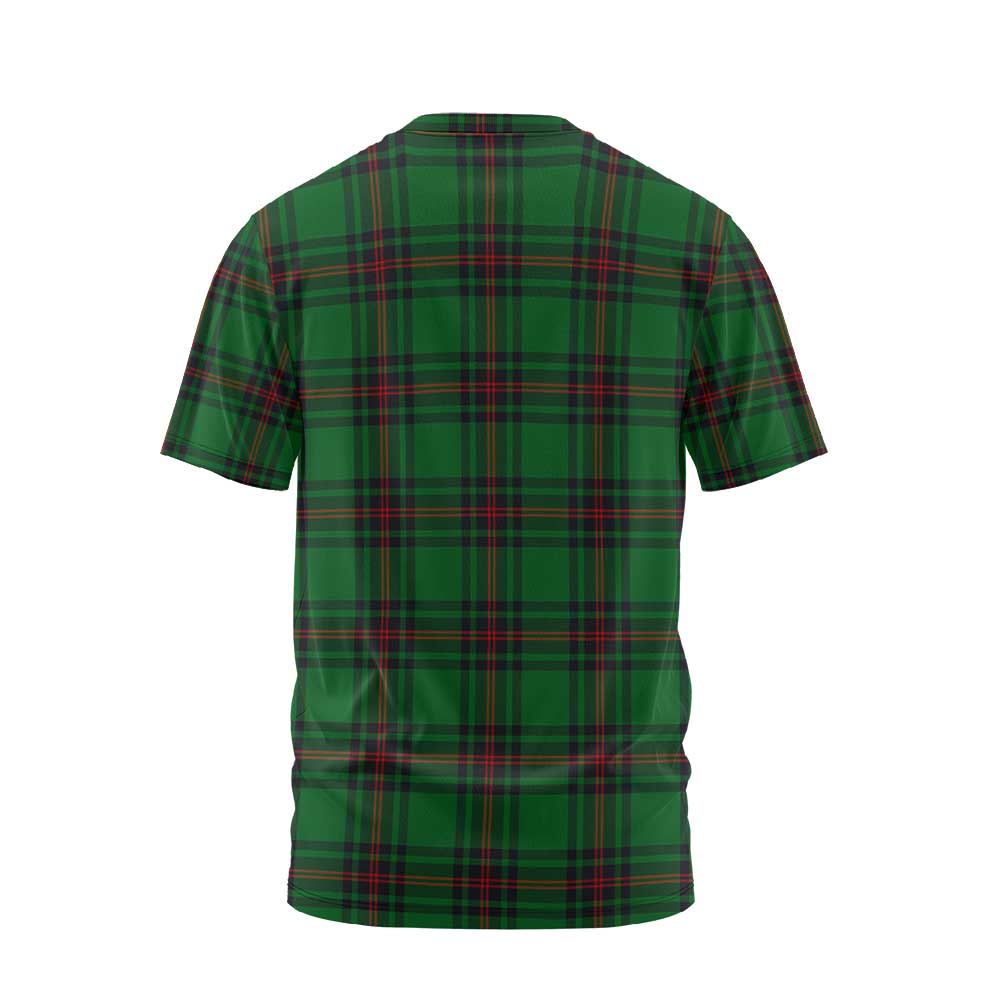 Clan Anstruther Tartan Men T Shirt Crest And Plaid Basic Style