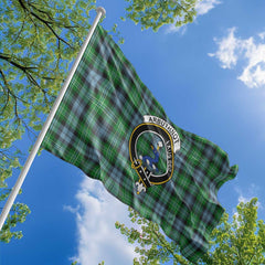 Clan Arbuthnot Tartan Flag Crest And Plaid Basic Style