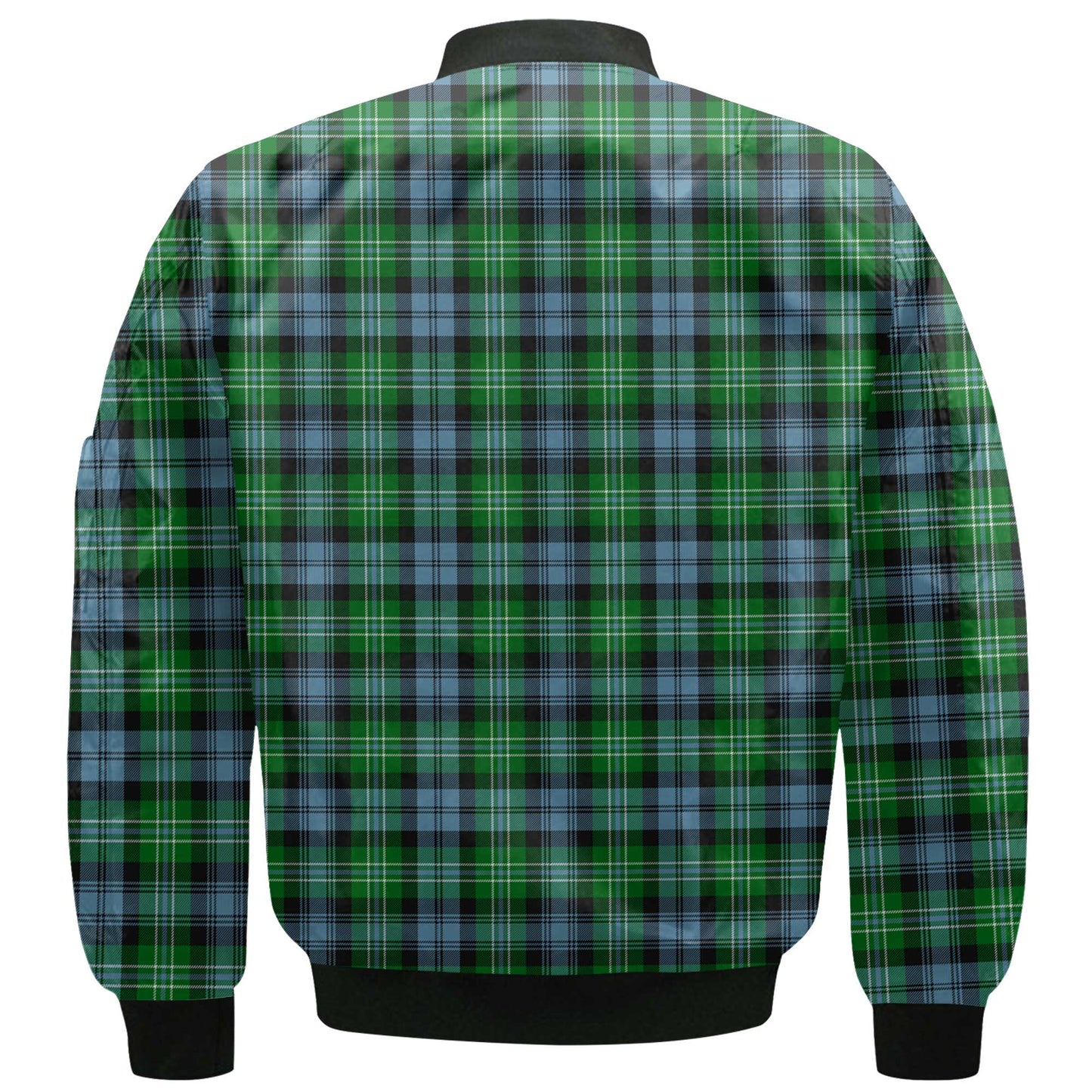 Clan Arbuthnot Tartan Men Bomber Jacket Crest And Plaid Basic Style