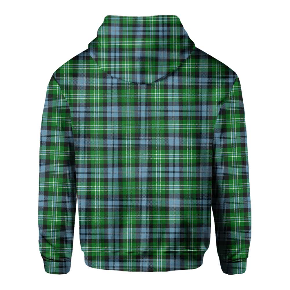 Clan Arbuthnot Tartan Men Hoodie Crest And Plaid Basic Style