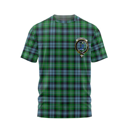 Clan Arbuthnot Tartan Men T Shirt Crest And Plaid Basic Style