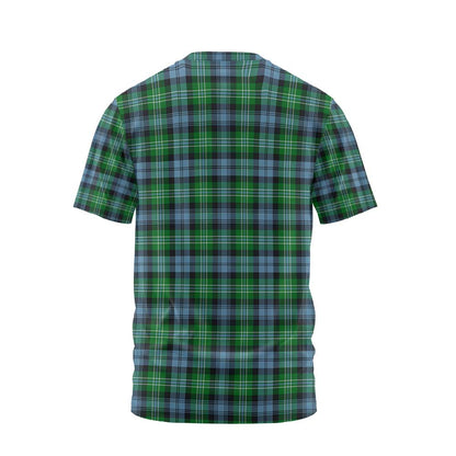 Clan Arbuthnot Tartan Men T Shirt Crest And Plaid Basic Style