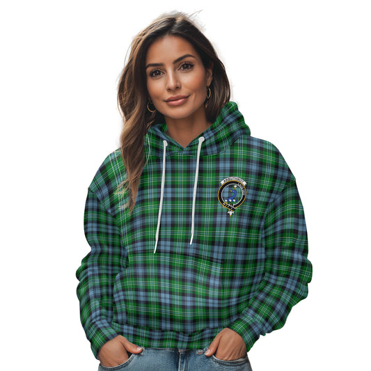 Clan Arbuthnot Tartan Women Hoodie Crest And Plaid Basic Style