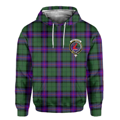 Clan Armstrong Tartan Men Hoodie Crest And Plaid Basic Style