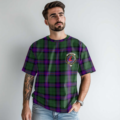 Clan Armstrong Tartan Men T Shirt Crest And Plaid Basic Style