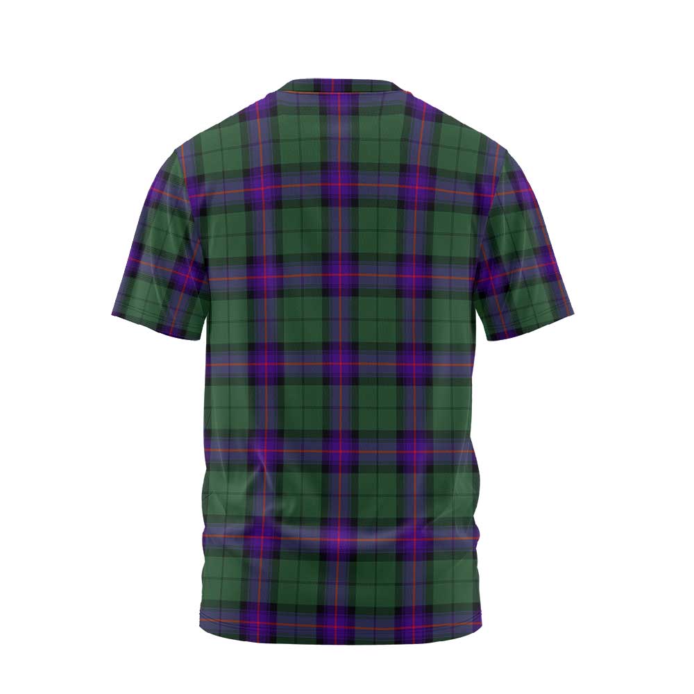 Clan Armstrong Tartan Men T Shirt Crest And Plaid Basic Style