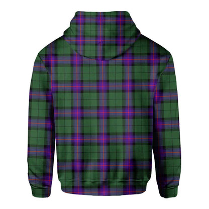 Clan Armstrong Tartan Women Hoodie Crest And Plaid Basic Style