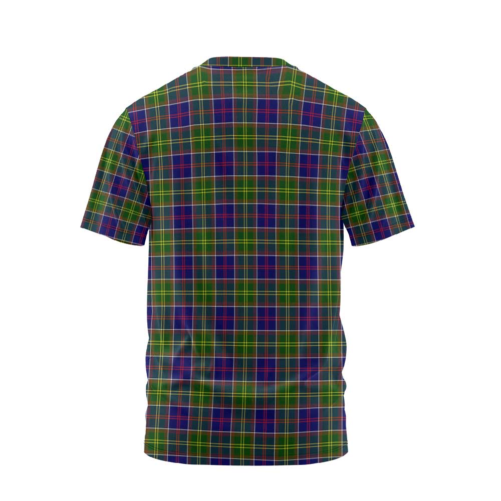 Clan Arnott Tartan Men T Shirt Crest And Plaid Basic Style