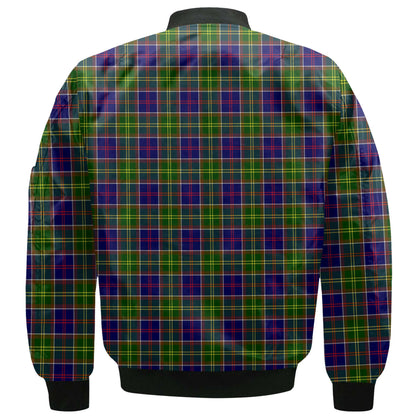 Clan Arnott Tartan Women Bomber Jacket Crest And Plaid Basic Style