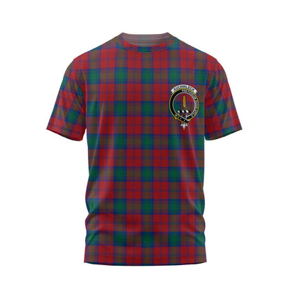 Clan Auchinleck Tartan Men T Shirt Crest And Plaid Basic Style