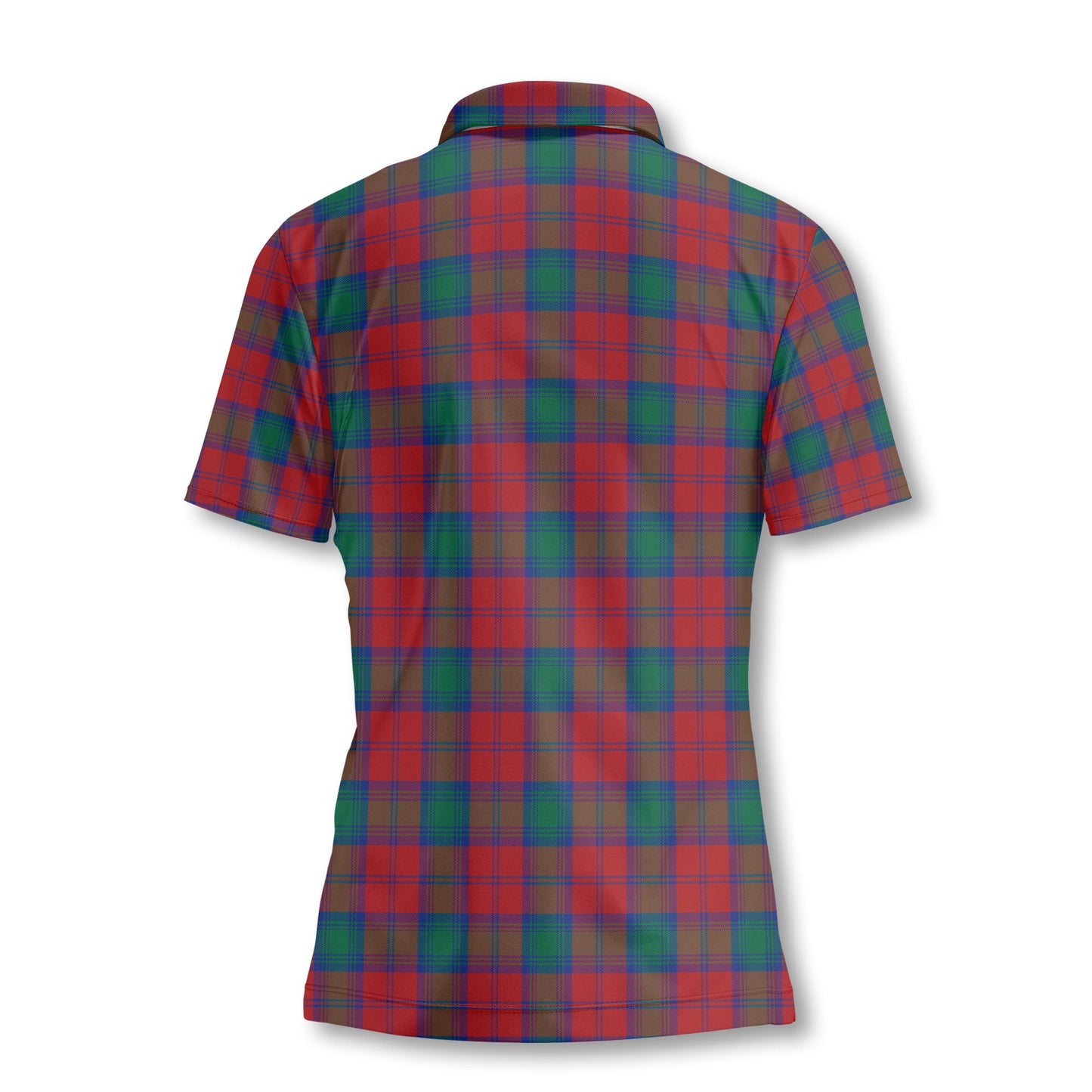 Clan Auchinleck Tartan Women Polo Shirt Crest And Plaid Basic Style