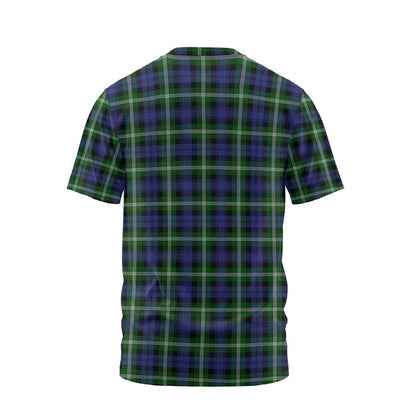 Clan Baillie Tartan Men T Shirt Crest And Plaid Basic Style