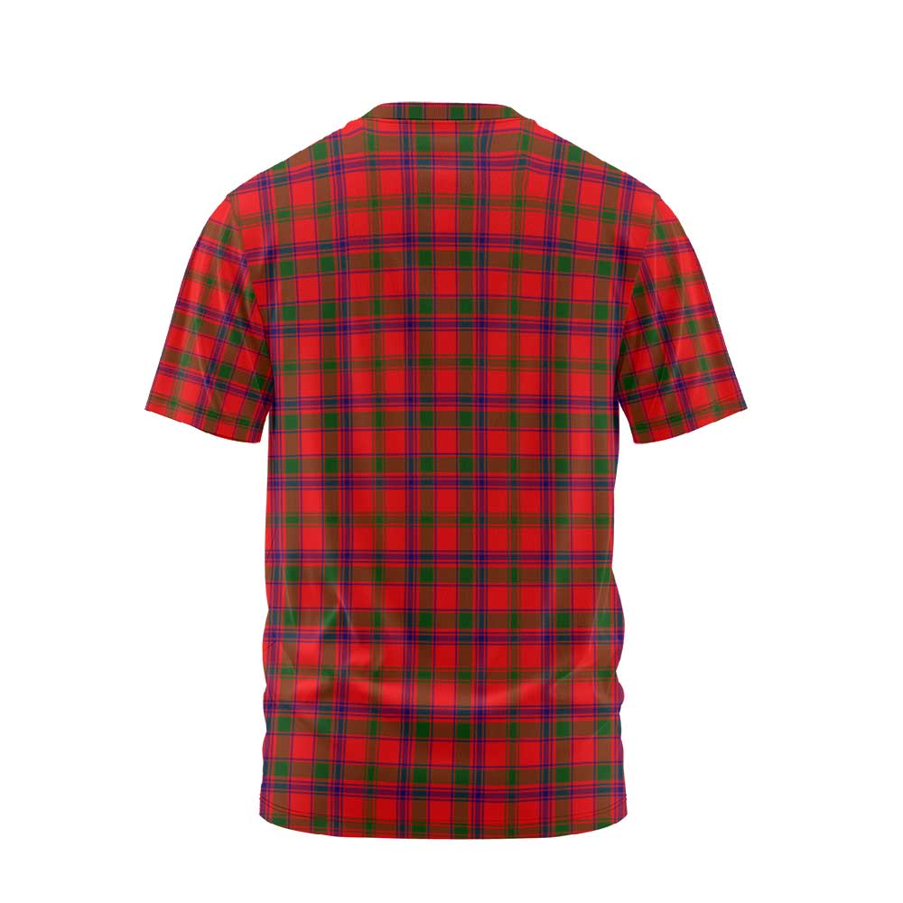 Clan Bain Tartan Men T Shirt Crest And Plaid Basic Style