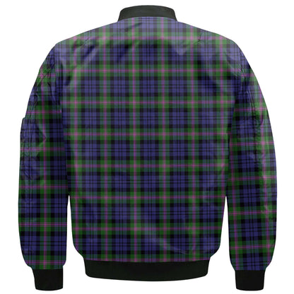 Clan Baird Tartan Men Bomber Jacket Crest And Plaid Basic Style