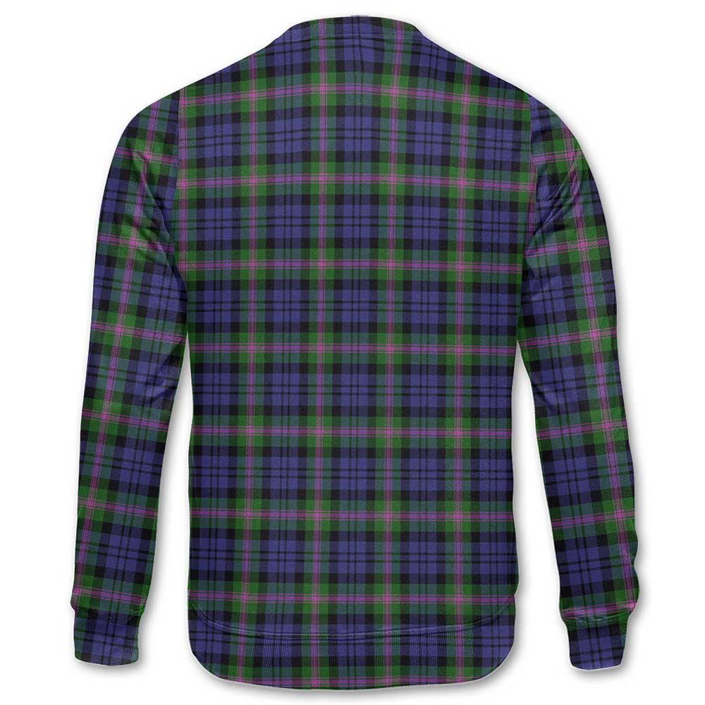 Clan Baird Tartan Men Sweatshirt Crest And Plaid Basic Style