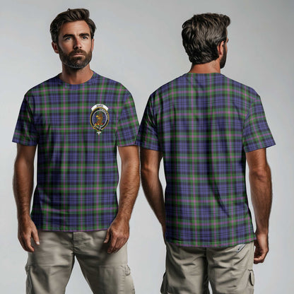 Clan Baird Tartan Men T Shirt Crest And Plaid Basic Style