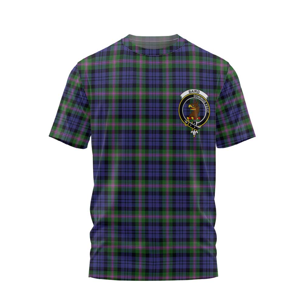 Clan Baird Tartan Men T Shirt Crest And Plaid Basic Style