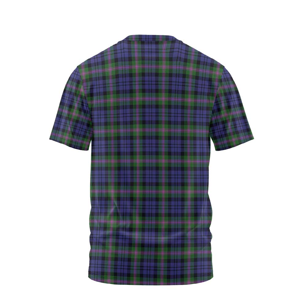 Clan Baird Tartan Men T Shirt Crest And Plaid Basic Style