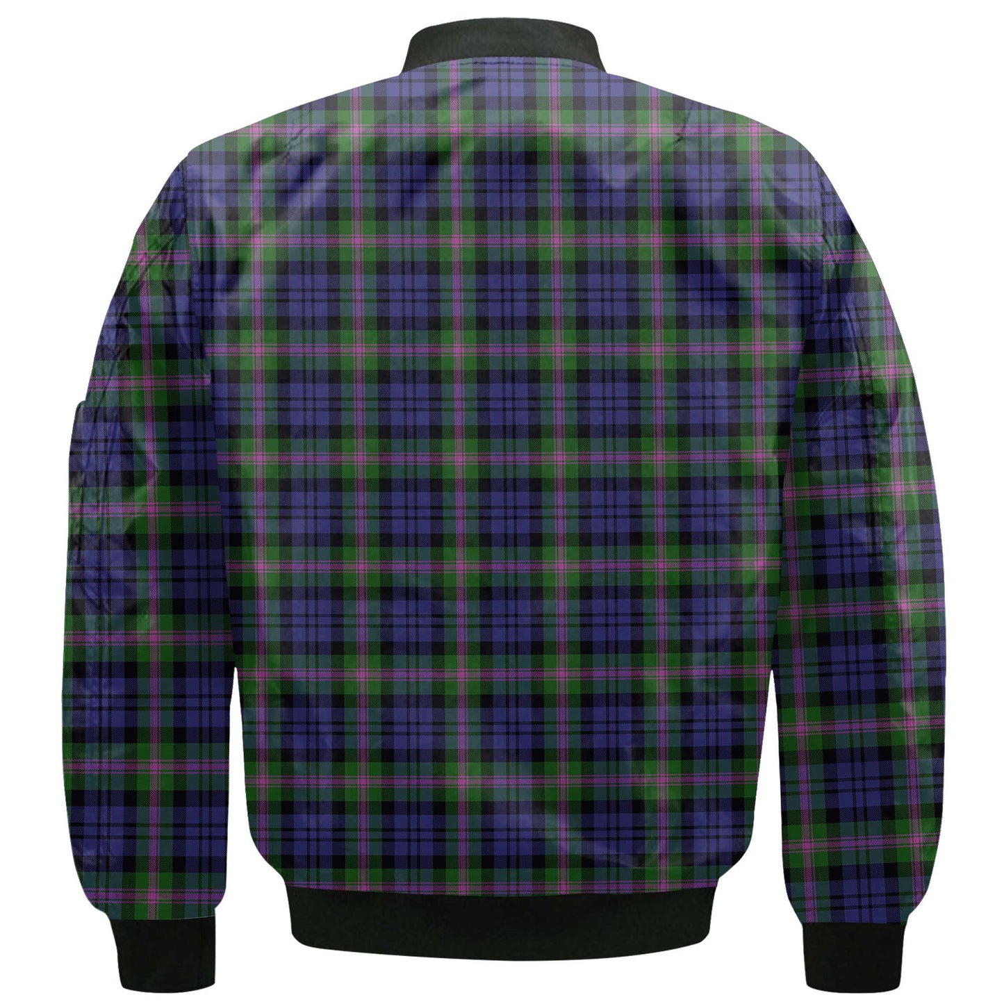 Clan Baird Tartan Women Bomber Jacket Crest And Plaid Basic Style