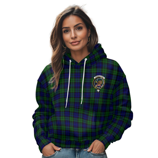 Clan Bannatyne Tartan Women Hoodie Crest And Plaid Basic Style