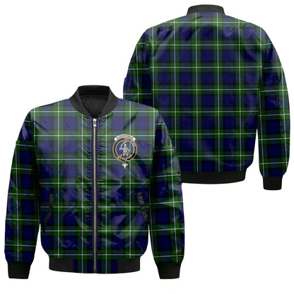 Clan Bannertartan Men Tartan Men Bomber Jacket Crest And Plaid Basic Style