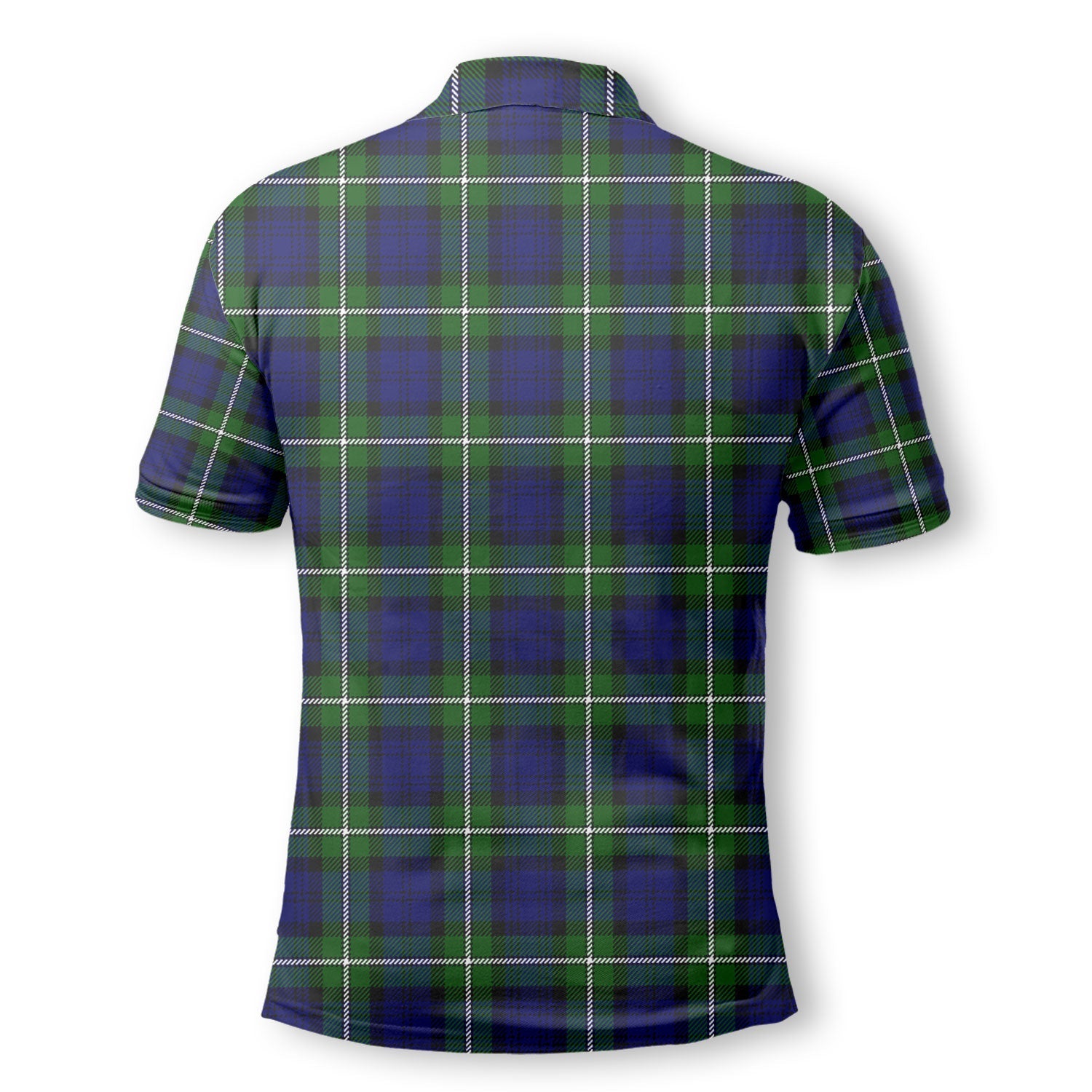 Clan Bannerman Tartan Golf Men Polo Shirt Crest And Plaid Basic Style