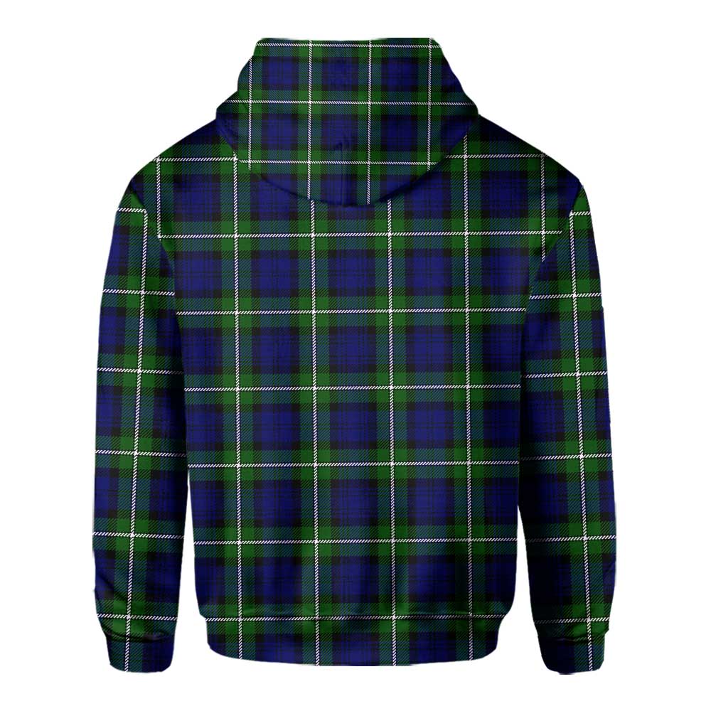 Clan Bannerman Tartan Men Hoodie Crest And Plaid Basic Style