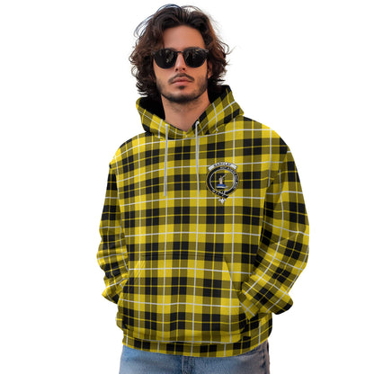 Clan Barclay Tartan Men Hoodie Crest And Plaid Basic Style