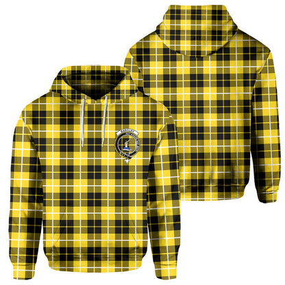 Clan Barclay Tartan Men Hoodie Crest And Plaid Basic Style