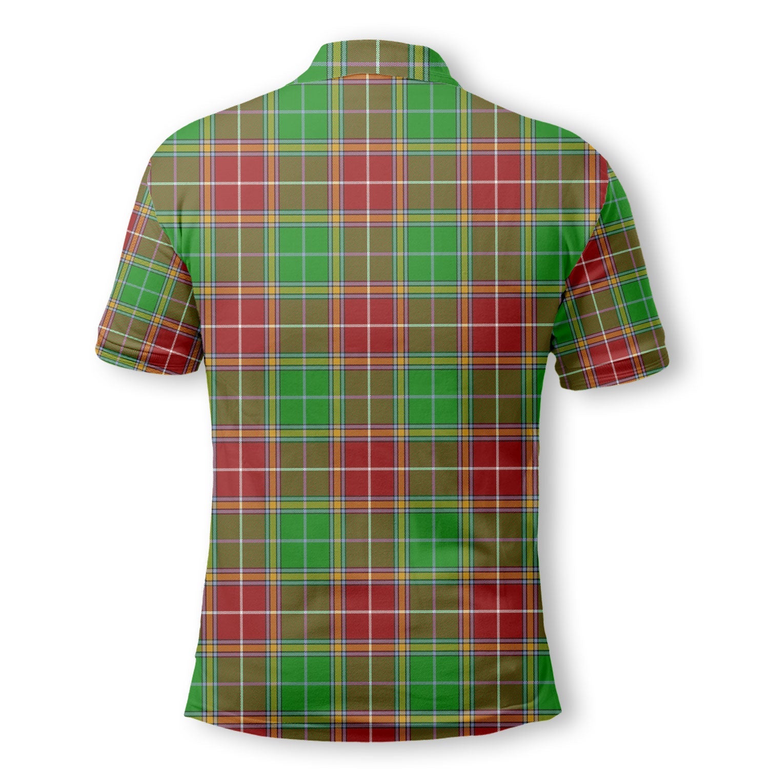 Clan Baxter Tartan Golf Men Polo Shirt Crest And Plaid Basic Style