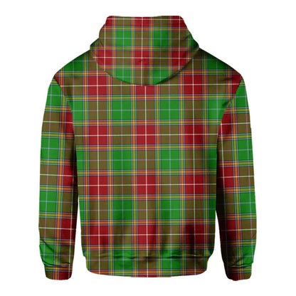 Clan Baxter Tartan Women Hoodie Crest And Plaid Basic Style