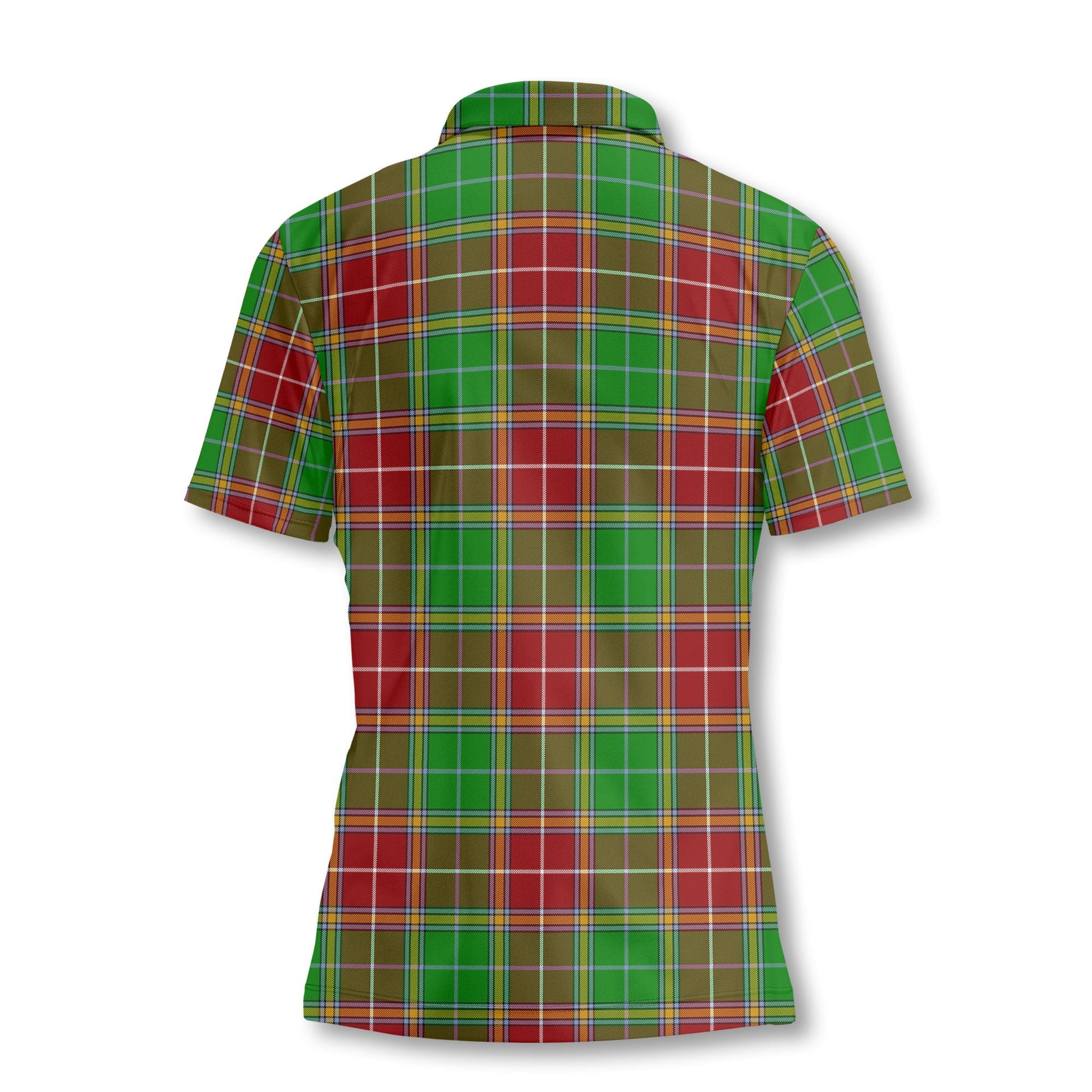 Clan Baxter Tartan Women Polo Shirt Crest And Plaid Basic Style